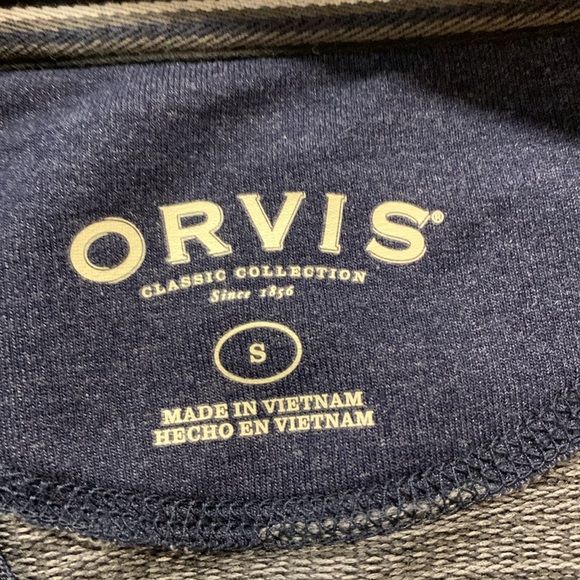 Orvis 1/4 zip pullover.  S - Picture 7 of 7